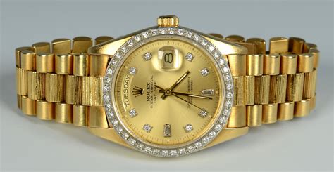 rolex watch 18k 750 price